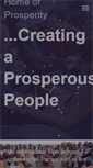 Mobile Screenshot of homeofprosperity.com